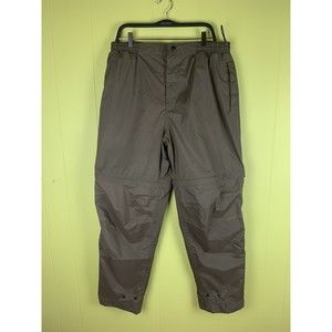 VTG Antech By Antigua Olive Green Track Pants/Shorts Size L Lining
